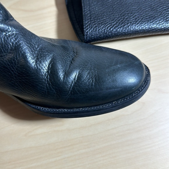Tory Burch Black Leather Boots - Picture 12 of 13